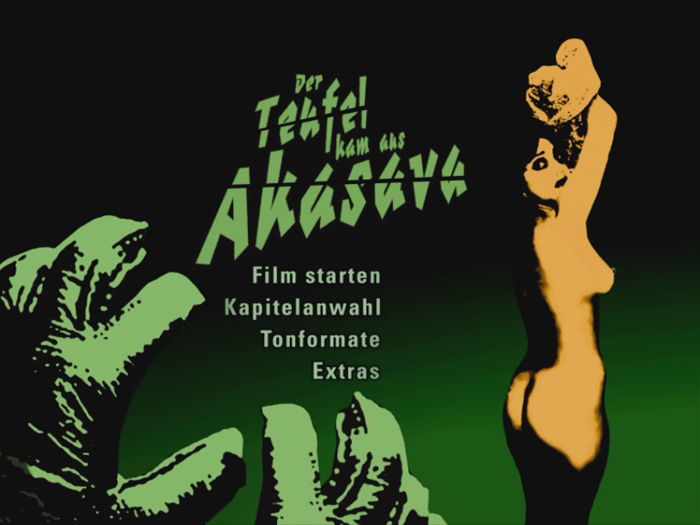 "The Devil Came From Akasava" ("Der Teufel kam aus Akasava"), Regie Jess Franco.