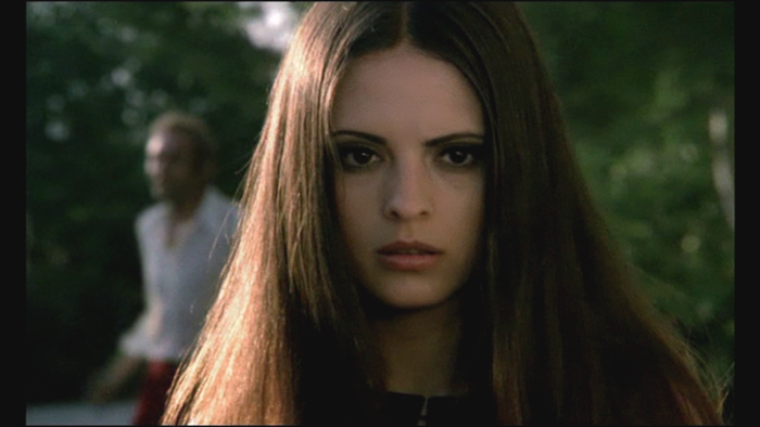 Soledad Miranda in "The Devil Came From Akasava" ("Der Teufel kam aus Akasava"), Regie Jess Franco.