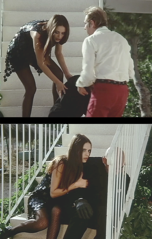 Soledad Miranda in "The Devil Came From Akasava" ("Der Teufel kam aus Akasava"), Regie Jess Franco.