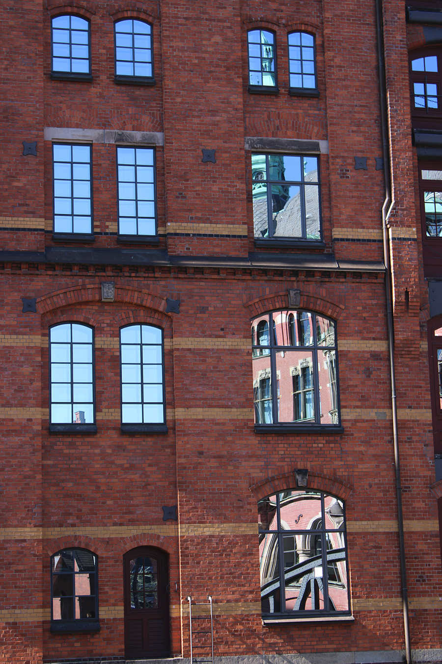 Hamburg, Speicherstadt.