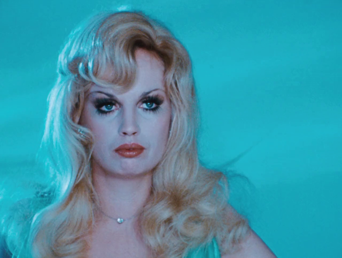 Barbara Valentin in "Welt am Draht", 1973, Regie Rainer Werner Fassbinder.