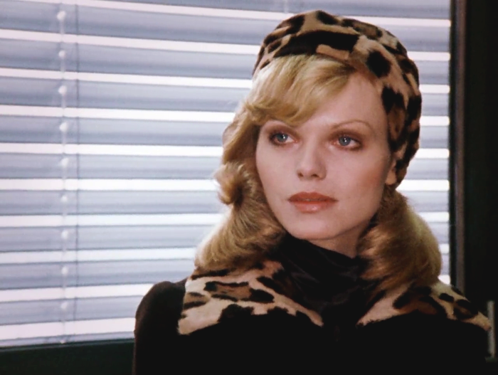 Mascha Rabben in "Welt am Draht", 1973, Regie Rainer Werner Fassbinder.