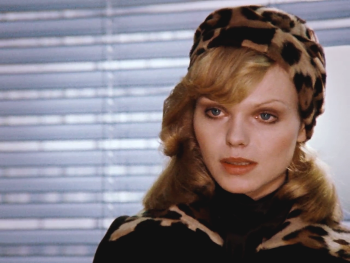 Mascha Rabben in "Welt am Draht", 1973, Regie Rainer Werner Fassbinder.