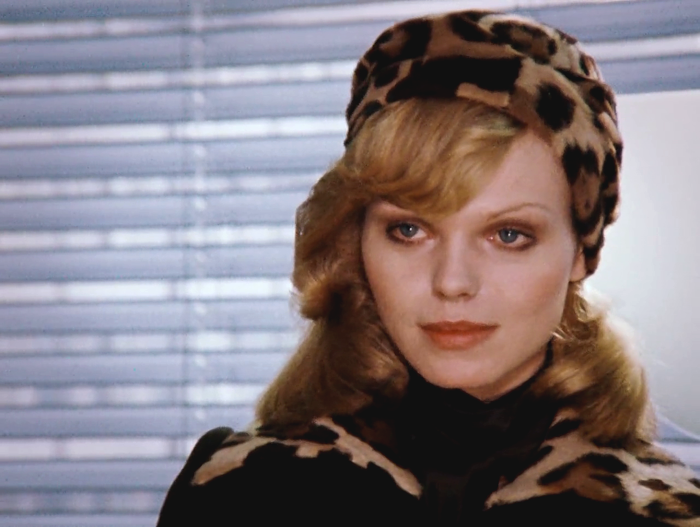 Mascha Rabben in "Welt am Draht", 1973, Regie Rainer Werner Fassbinder.