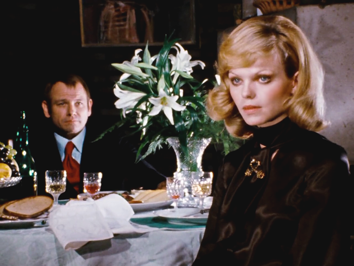 Mascha Rabben in "Welt am Draht", 1973, Regie Rainer Werner Fassbinder.