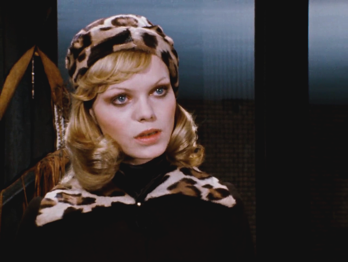 Mascha Rabben in "Welt am Draht", 1973, Regie Rainer Werner Fassbinder.