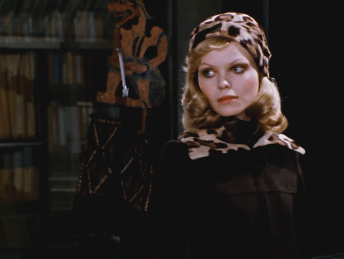 Mascha Rabben in "Welt am Draht", 1973, Regie Rainer Werner Fassbinder.