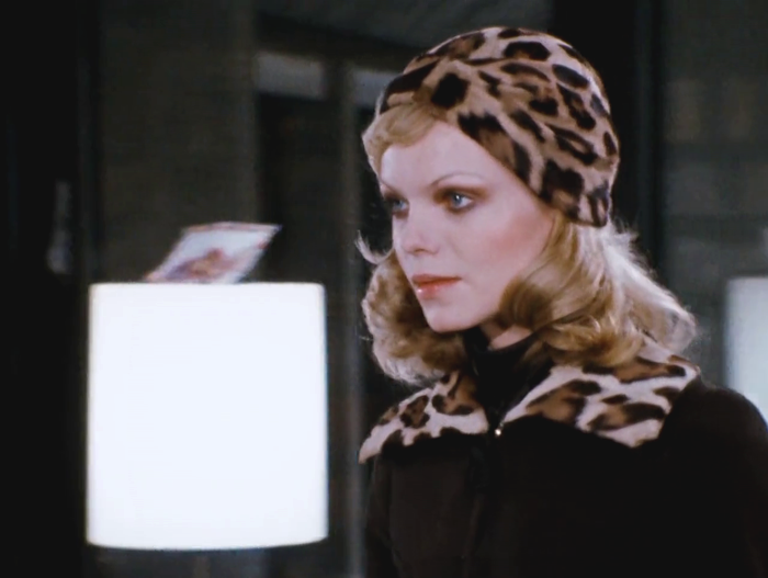 Mascha Rabben in "Welt am Draht", 1973, Regie Rainer Werner Fassbinder.