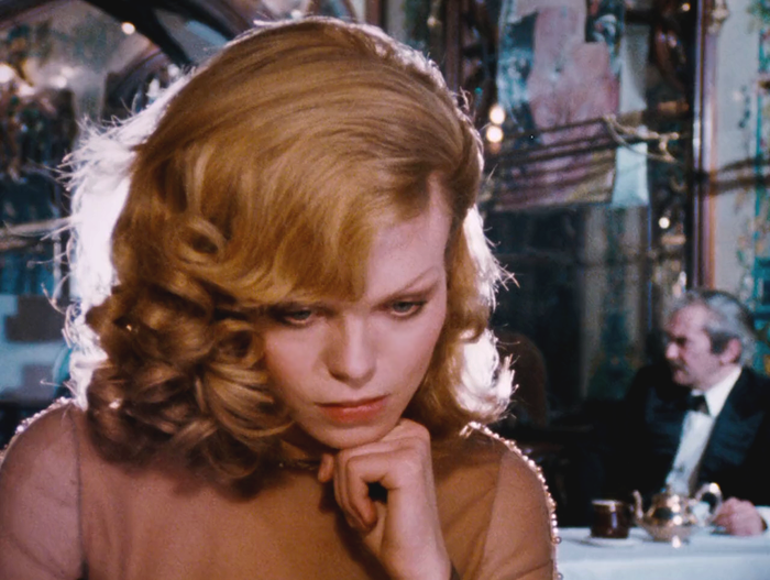 Mascha Rabben in "Welt am Draht", 1973, Regie Rainer Werner Fassbinder.