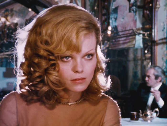 Mascha Rabben in "Welt am Draht", 1973, Regie Rainer Werner Fassbinder.