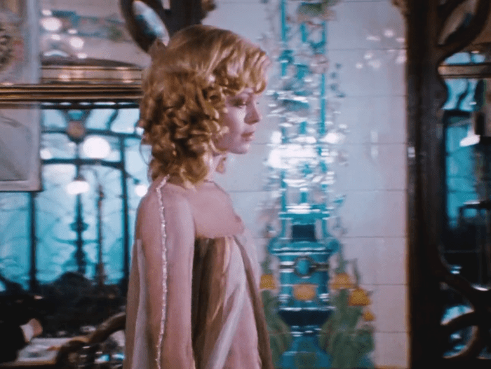 Mascha Rabben in "Welt am Draht", 1973, Regie Rainer Werner Fassbinder.