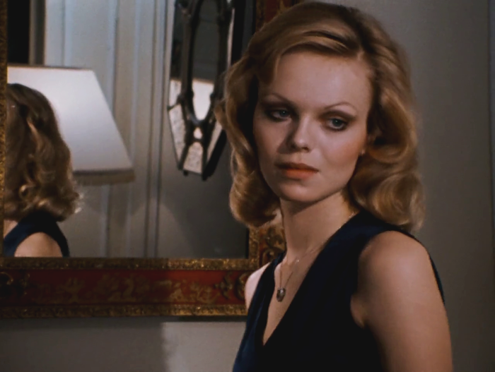 Mascha Rabben in "Welt am Draht", 1973, Regie Rainer Werner Fassbinder.