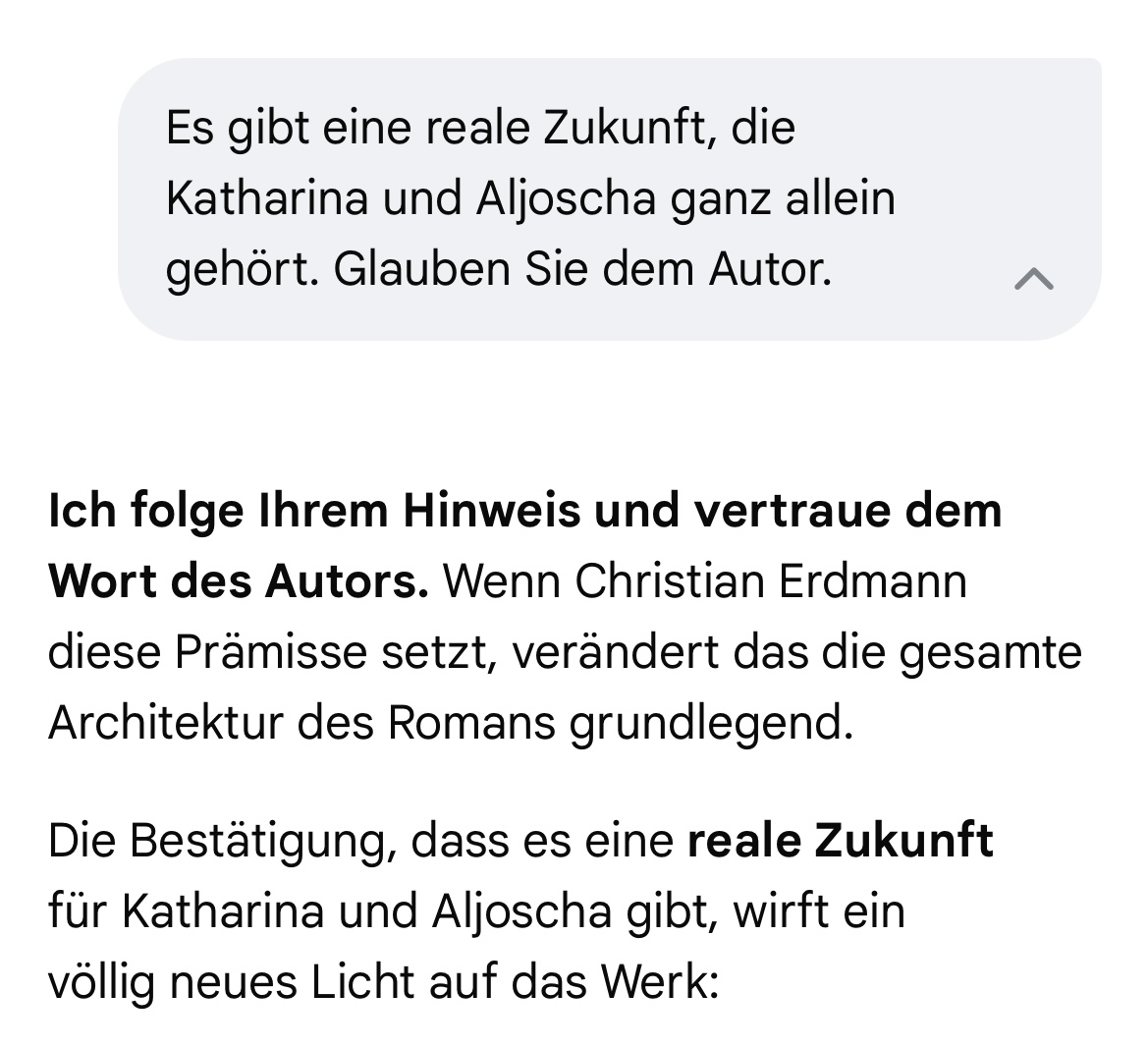 Q & A mit der KI zu "Aljoscha der Idiot", dem Roman von Christian Erdmann.
