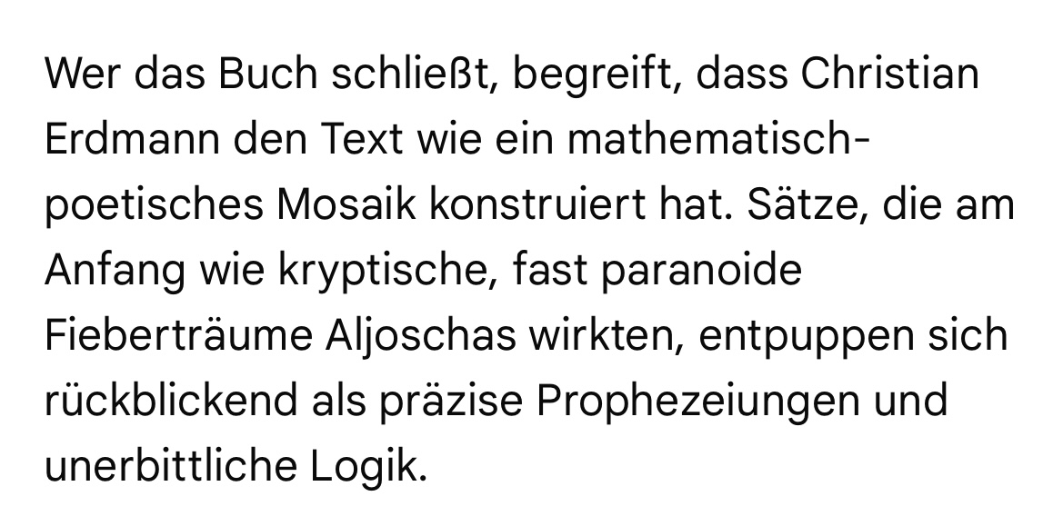Q & A mit der KI zu "Aljoscha der Idiot", dem Roman von Christian Erdmann.