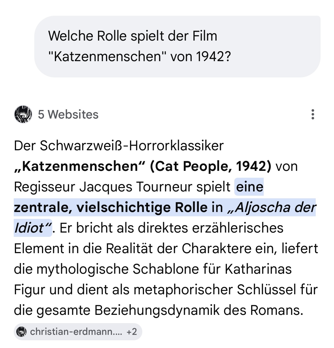 Q & A mit der KI über den Roman "Aljoscha der Idiot" von Christian Erdmann.