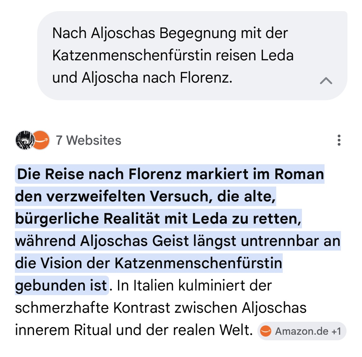 Q & A mit der KI über den Roman "Aljoscha der Idiot" von Christian Erdmann.