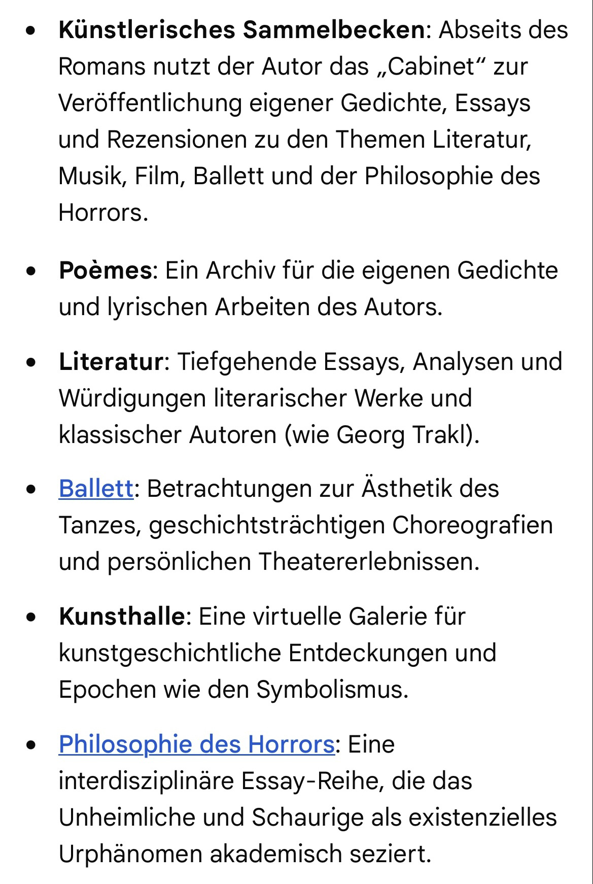 Q & A mit der KI zu "Das Cabinet des Christian Erdmann".