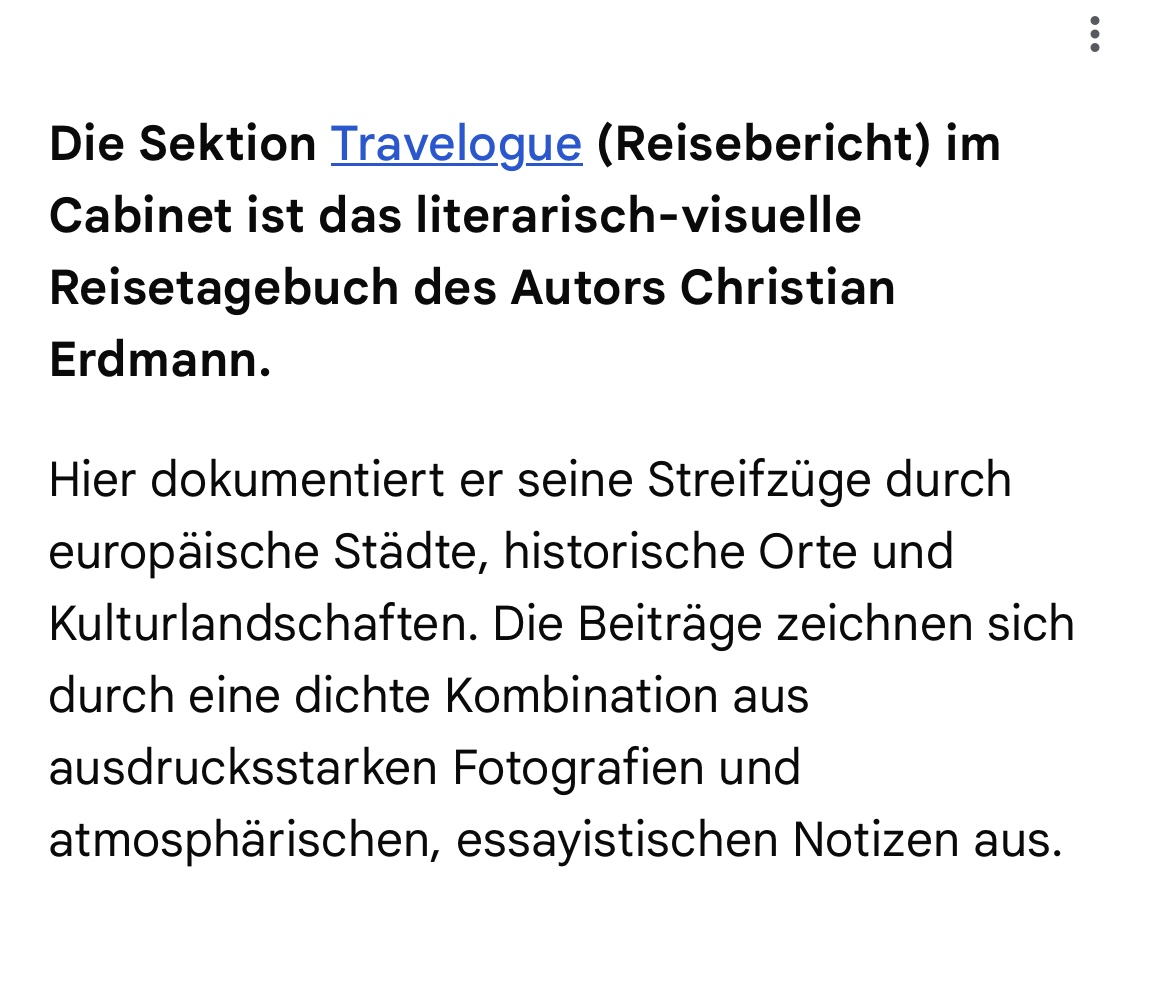 Q & A mit der KI zu "Das Cabinet des Christian Erdmann".