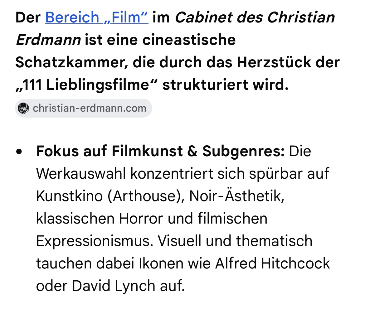 Q & A mit der KI zu "Das Cabinet des Christian Erdmann".