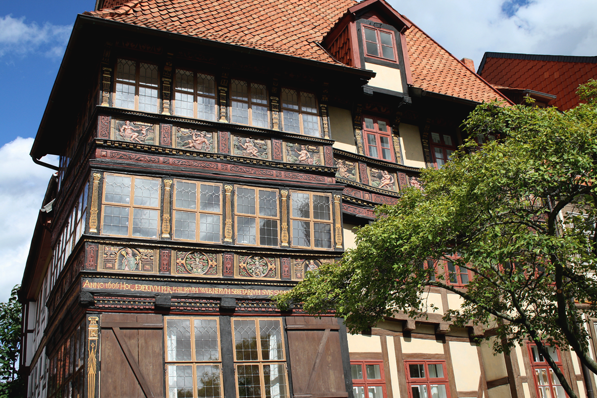 Das Wernersche Haus in Hildesheim.