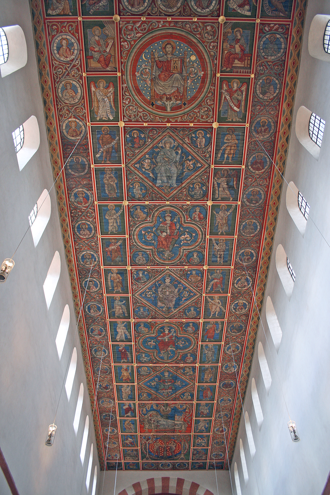 Hildesheim, St. Michaelis, Holzdecke.