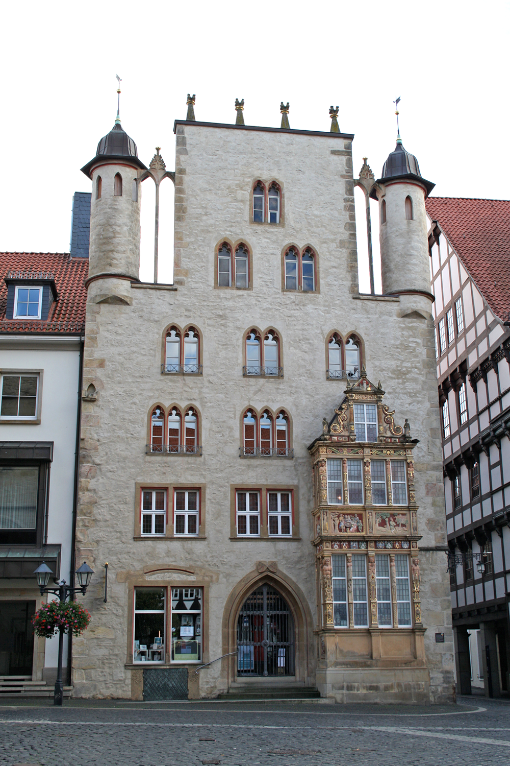 Hildesheim, Marktplatz.