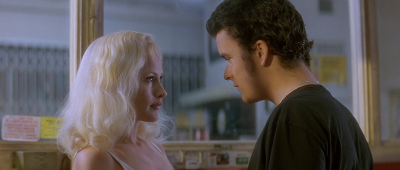 Patricia Arquette, Balthazar Getty in "Lost Highway", Regie David Lynch.